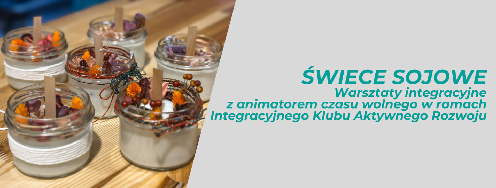 Warsztaty z robienia świec sojowych
