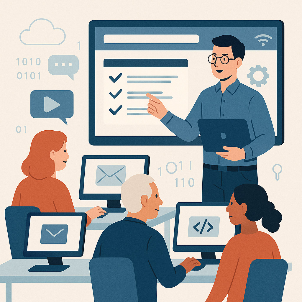 e-Obyw@tel: szkolenia podnoszące kompetencje cyfrowe mieszkańców gmin z obszaru: mazowieckie